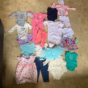 Baby girl clothing bundle